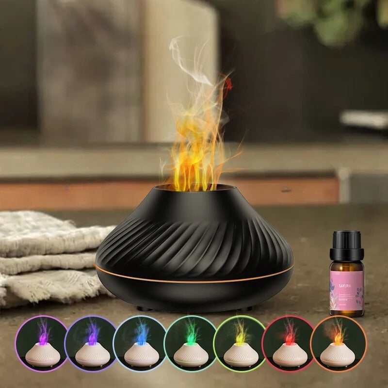 VolcaMist: Volcanic Aroma Diffuser & Humidifier