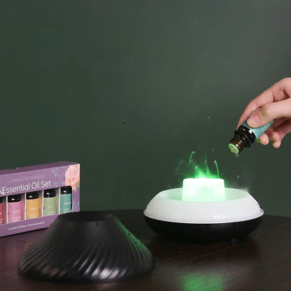 VolcaMist: Volcanic Aroma Diffuser & Humidifier